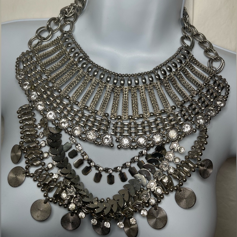 Silver GODDESS Choker